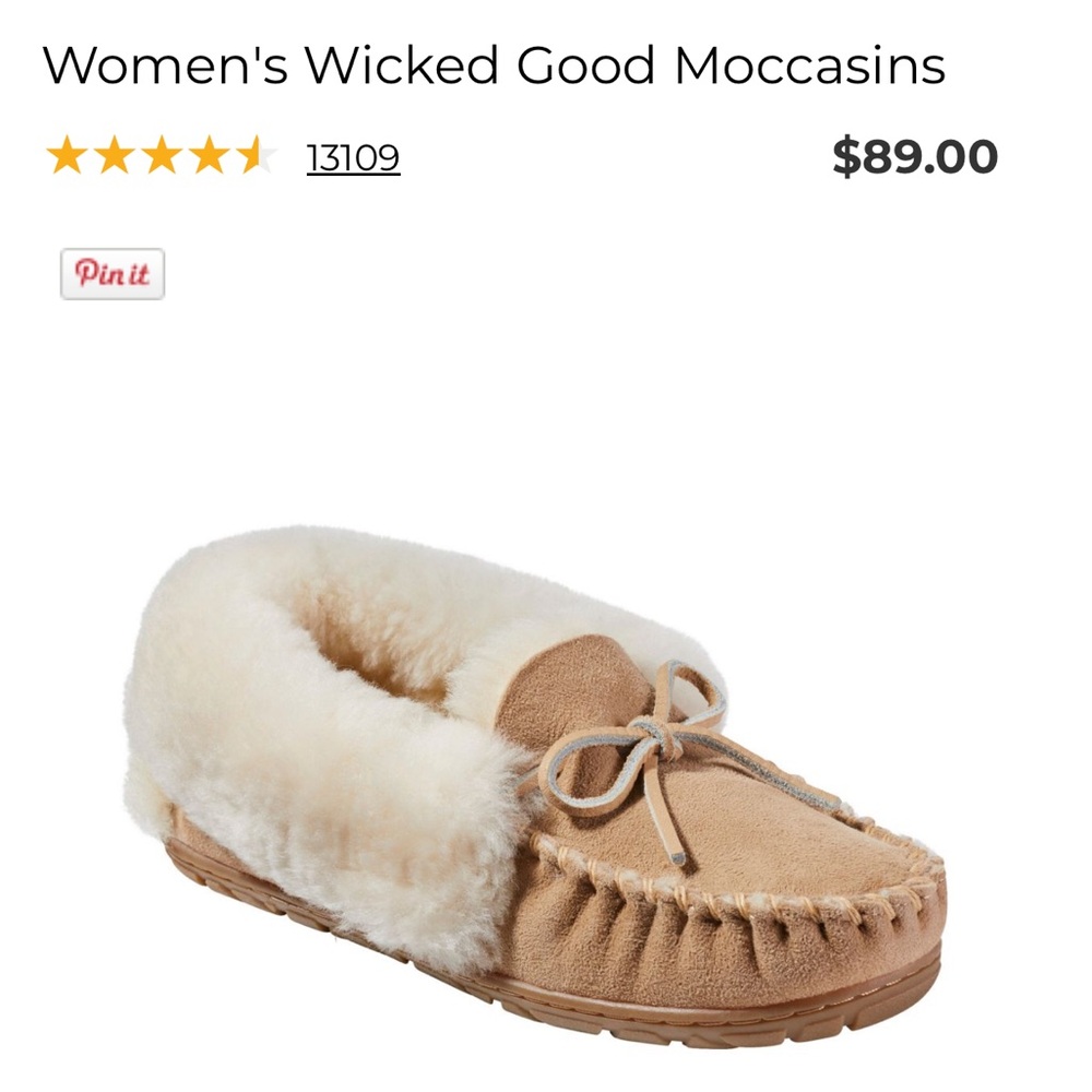 L.L. BEAN Wicked Good Moccasins